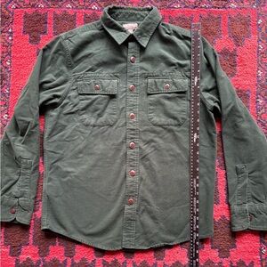 LL Bean Signature 1933 Chamois Cloth Shirt, Slim Fit